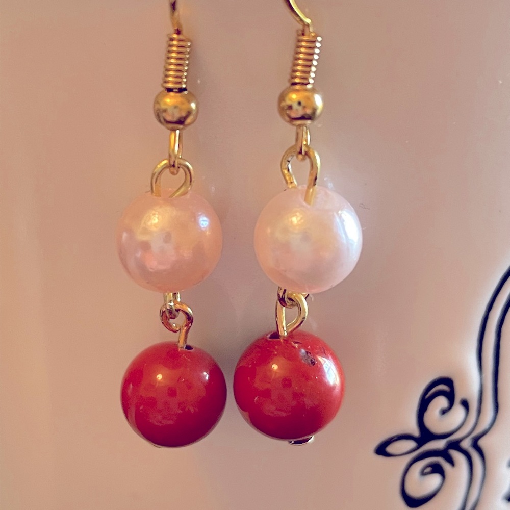 Handmade earrings.